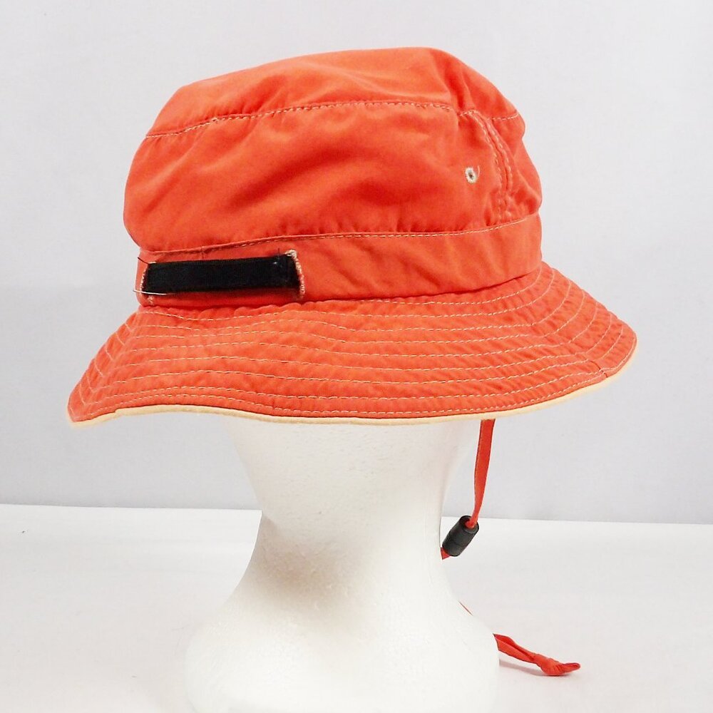 Panama Jack Unisex Kids Orange Coral Color Bucket Hat Size 4 - 6X - Picture 5 of 9